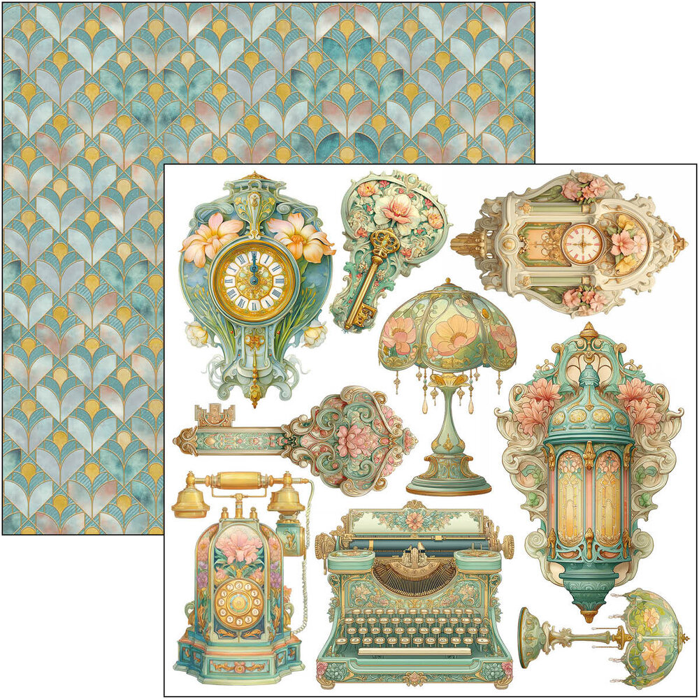 Ciao Bella Artemis 6x6 Inch Fussy Cut Pad (24pcs) (CBQE094)