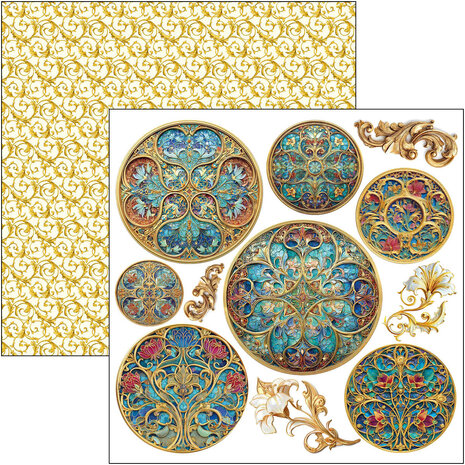 Ciao Bella Artemis 6x6 Inch Fussy Cut Pad (24pcs) (CBQE094)