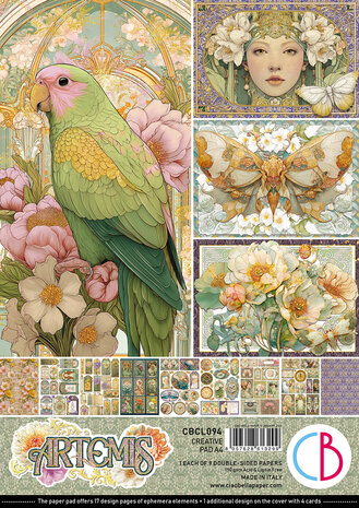 Ciao Bella Artemis A4 Creative Pad (9pcs) (CBCL094) Ciao Bella Artemis A4 Creative Pad (9pcs) (CBCL094)