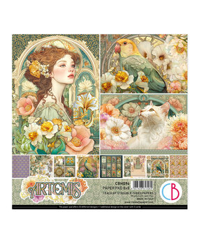 Ciao Bella Artemis Pad 8x8 Inch Paper Pad (12pcs) (CBH094)