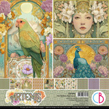 Ciao Bella Artemis 12x12 Inch Patterns Pad (8pcs) (CBT094)