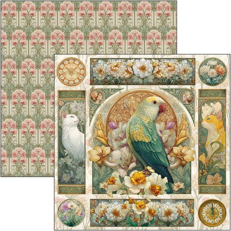 Ciao Bella Artemis 12x12 Inch Patterns Pad (8pcs) (CBT094) Ciao Bella Artemis 12x12 Inch Patterns Pad (8pcs) (CBT094)