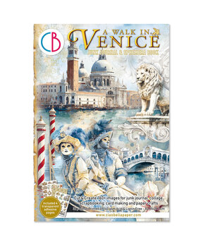 Ciao Bella A Walk in Venice A4 Junk Journal Ephemera Book (32pcs) (CBB023)