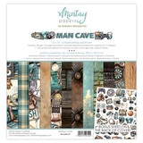 Mintay Man Cave 12x12 Inch Scrapbooking Paper Set (MT-MAN-07)