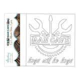 Mintay Man Cave 6x8 Inch Album Base (8pcs) (MT-MAN-10)