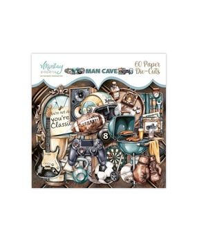 Mintay Man Cave Paper Die-Cuts (60pcs) (MT-MAN-LSC)