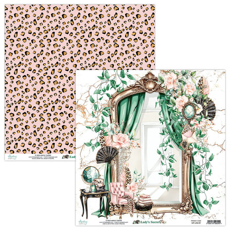 Mintay Lady's Secret 12x12 Inch Scrapbooking Paper Set (MT-LAS-07) Mintay Lady's Secret 12x12 Inch Scrapbooking Paper Set (MT-LAS-07)
