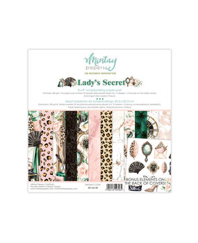 Mintay Lady's Secret 8x8 Inch Scrapbooking Paper Pad (MT-LAS-08)