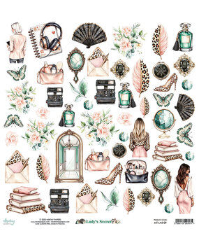 Mintay Lady's Secret 12x12 Inch Paper Elements (MT-LAS-09)