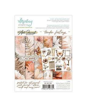 Mintay Art Journal Paper Pad 6x8 Inch Tender Feelings (MT-ART-P04)