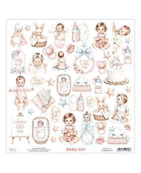 Mintay Basic 12x12 Inch Elements Baby Girl (MT-BASIC-A13)