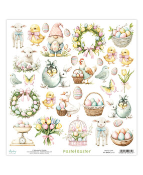 Mintay Basic 12x12 Inch Elements Pastel Easter (MT-BASIC-A16)