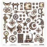 Mintay Basic 12x12 Inch Elements Steampunk (MT-BASIC-A17)