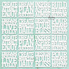Mintay Chippies Decor 12x12 Inch Affirmations (MT-CHIP2-D114) Mintay Chippies Decor 12x12 Inch Affirmations (MT-CHIP2-D114)
