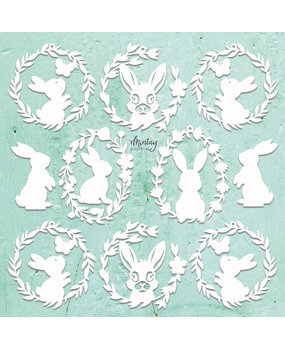 Mintay Chippies Decor 12x12 Inch Easter Time (MT-CHIP2-D117)