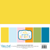 Echo Park You Are My Sunshine 12x12 Inch Coordination Solids Paper Pack (YMS482015)