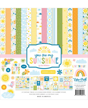 Echo Park You Are My Sunshine 12x12 Inch Collection Kit (YMS482016)