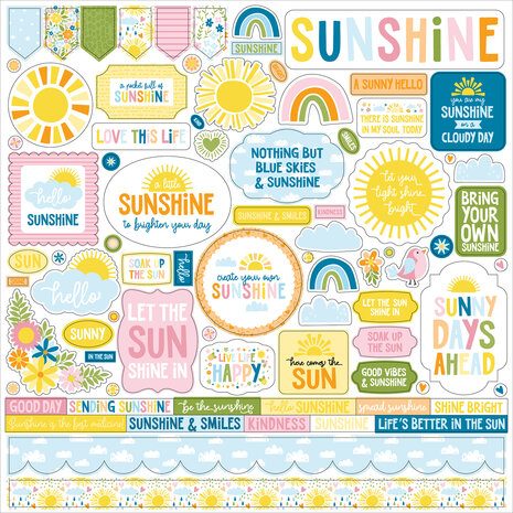 Echo Park You Are My Sunshine 12x12 Inch Collection Kit (YMS482016) Echo Park You Are My Sunshine 12x12 Inch Collection Kit (YMS482016)