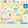 Echo Park You Are My Sunshine 12x12 Inch Element Sticker (YMS482014)