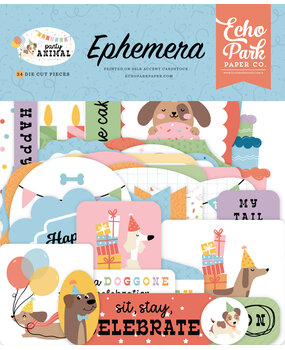 Echo Park Party Animal Ephemera (PA480024)