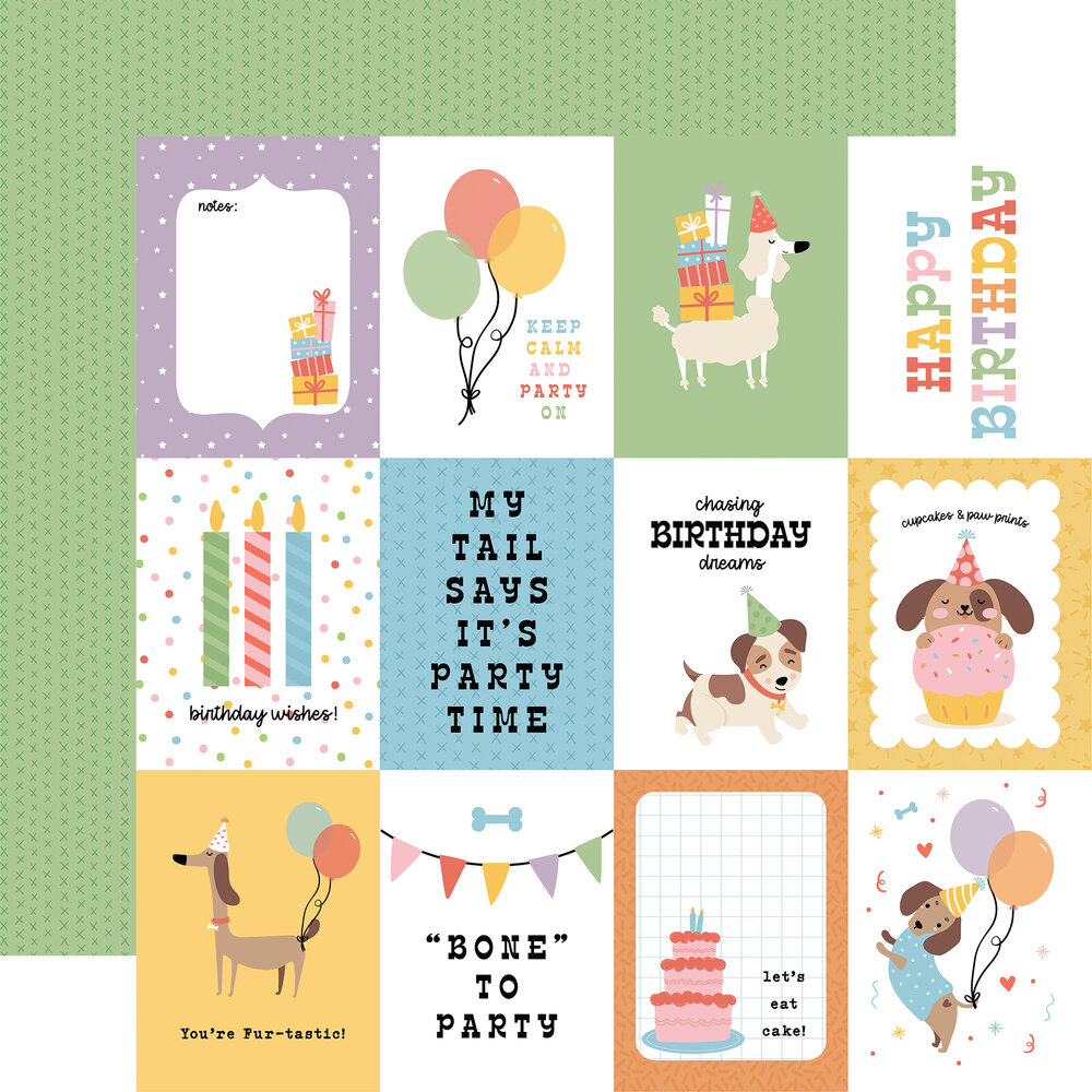 Echo Park Party Animal 12x12 Inch Collection Kit (PA480016) Echo Park Party Animal 12x12 Inch Collection Kit (PA480016)