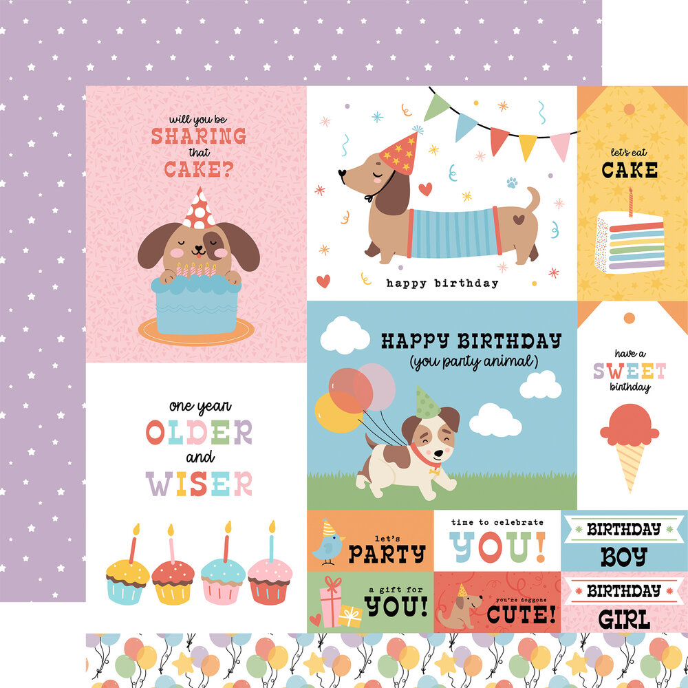 Echo Park Party Animal 12x12 Inch Collection Kit (PA480016) Echo Park Party Animal 12x12 Inch Collection Kit (PA480016)