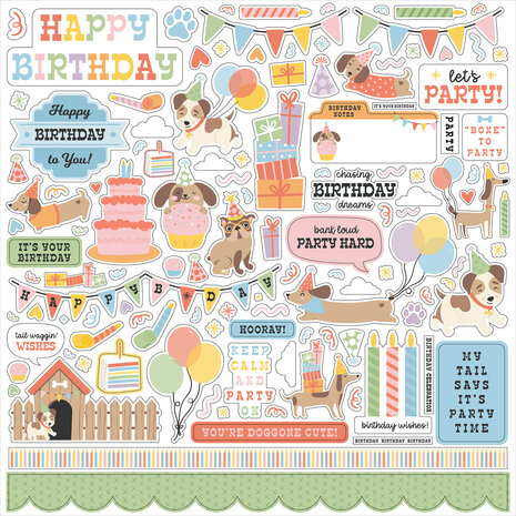 Echo Park Party Animal 12x12 Inch Collection Kit (PA480016) Echo Park Party Animal 12x12 Inch Collection Kit (PA480016)