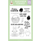 Echo Park Easter Basket Stamps Hoppy Day (EB483045)