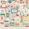 Carta Bella They Say It's Your Birthday 12x12 Inch Element Sticker (CBYS481014)
