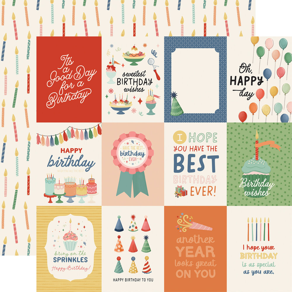 Carta Bella They Say It's Your Birthday 12x12 Inch Collection Kit (CBYS481016) Carta Bella They Say It's Your Birthday 12x12 Inch Collection Kit (CBYS481016)