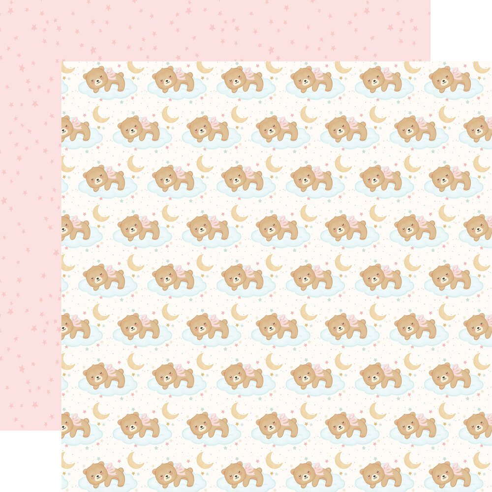 Carta Bella Little Lullabies Baby Girl 12x12 Inch Collection Kit (CBLUG486016)