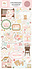 Little Lullabies Baby Girl Chipboard Accents (CBLUG486021)