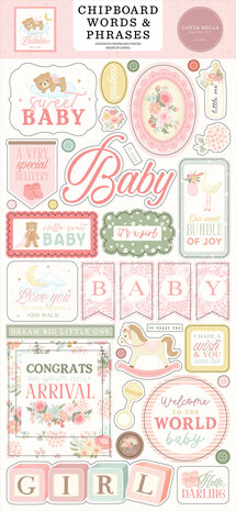 Carta Bella Little Lullabies Baby Girl Mega Bundle (CBLUG486050)