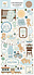 Little Lullabies Baby Boy Chipboard Accents (CBLUB485021)