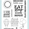 Carta Bella Little Lullabies Baby Boy Stamps Thank Heaven (CBLUB485044)
