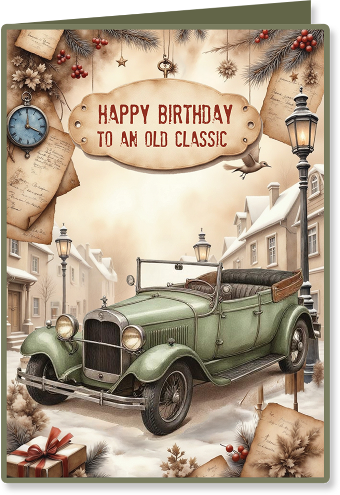 Creatief Art Vintage Gentlemen Card Kit (RE2530-0190) Creatief Art Vintage Gentlemen Card Kit (RE2530-0190)