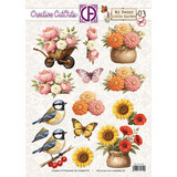 Creatief Art My Happy Little Garden 03 Creative CutOuts (CCO-035)