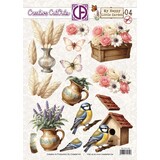 Creatief Art My Happy Little Garden 04 Creative CutOuts (CCO-036)
