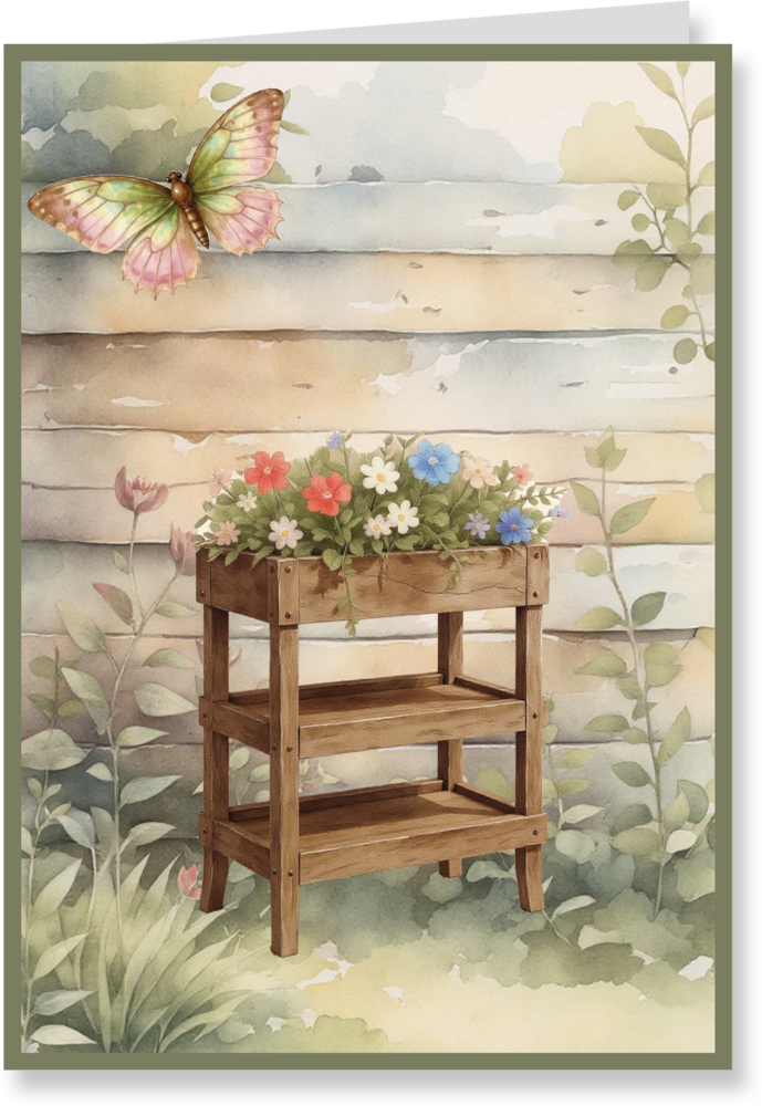 Creatief Art My Happy Little Garden Card Kit (RE2530-0191) Creatief Art My Happy Little Garden Card Kit (RE2530-0191)