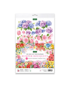 Katy Sue Designs Bumper Bouquets 3D Die-Cut Decoupage (12pcs) (11-DCDBOU12)