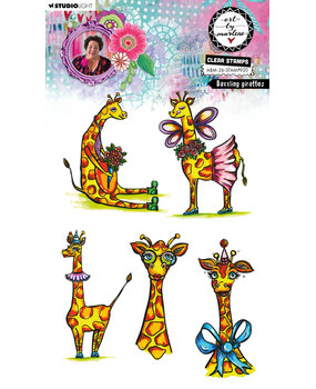 Art By Marlene Dazzling Giraffes Clear Stamp (ABM-26-STAMP920)