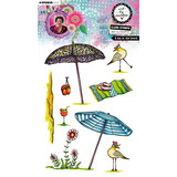 Art By Marlene A Day at the Beach Clear Stamp (ABM-26-STAMP921)