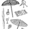 Art By Marlene A Day at the Beach Clear Stamp (ABM-26-STAMP921) Art By Marlene A Day at the Beach Clear Stamp (ABM-26-STAMP921)