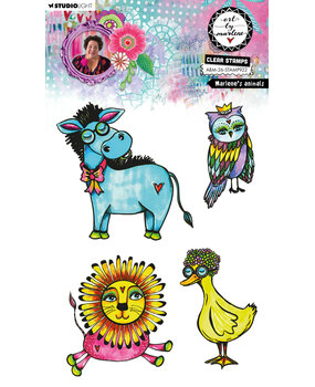 Art By Marlene Marlene's Animals Clear Stamp (ABM-26-STAMP922)