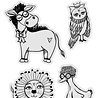 Art By Marlene Marlene's Animals Clear Stamp (ABM-26-STAMP922)
