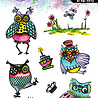 Art By Marlene An Owl Party Clear Stamp (ABM-26-STAMP923) Art By Marlene An Owl Party Clear Stamp (ABM-26-STAMP923)