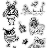 Art By Marlene An Owl Party Clear Stamp (ABM-26-STAMP923) Art By Marlene An Owl Party Clear Stamp (ABM-26-STAMP923)
