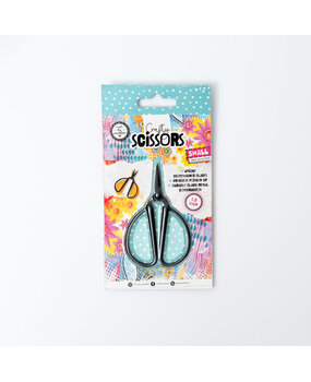 Art By Marlene Crafty Scissors Stonewashed Blades Small 3,5 Inch (ABM-26-SCIS05)