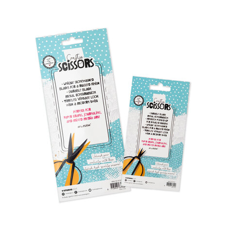 Art By Marlene Crafty Scissors Stonewashed Blades Large 6,5 Inch (ABM-26-SCIS06)