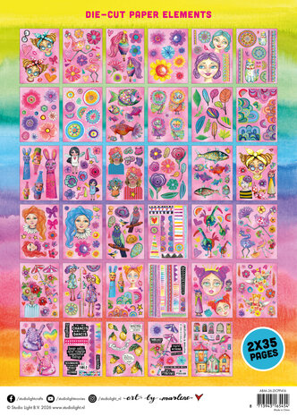 Art By Marlene X-tra Big Paper Elements (ABM-26-DCPP416)